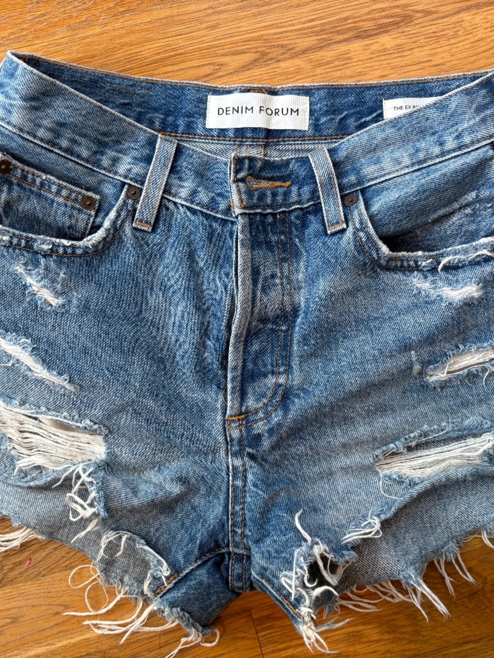 Denim Forum jean shorts